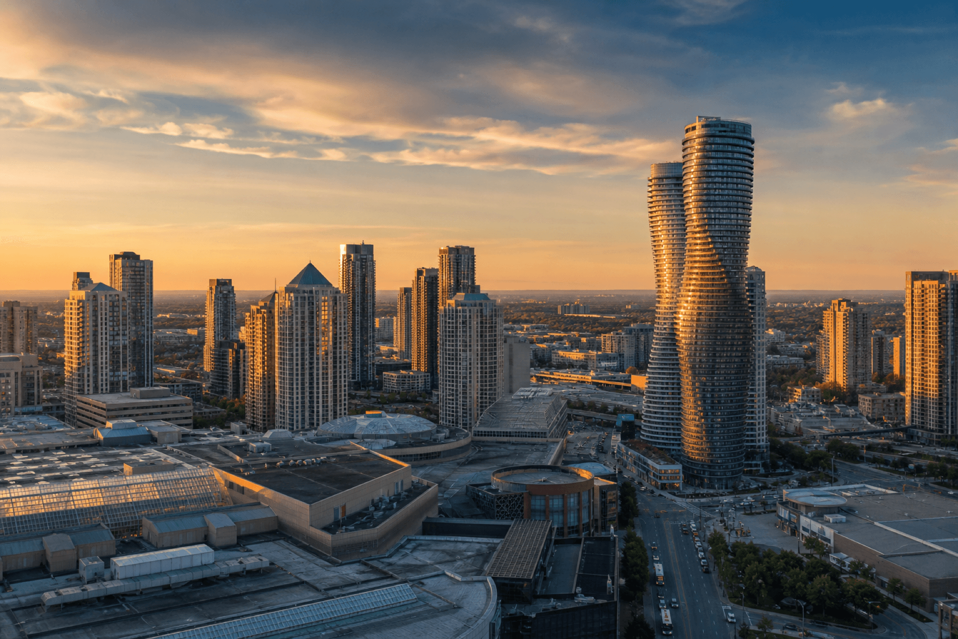 Mississauga skyline
